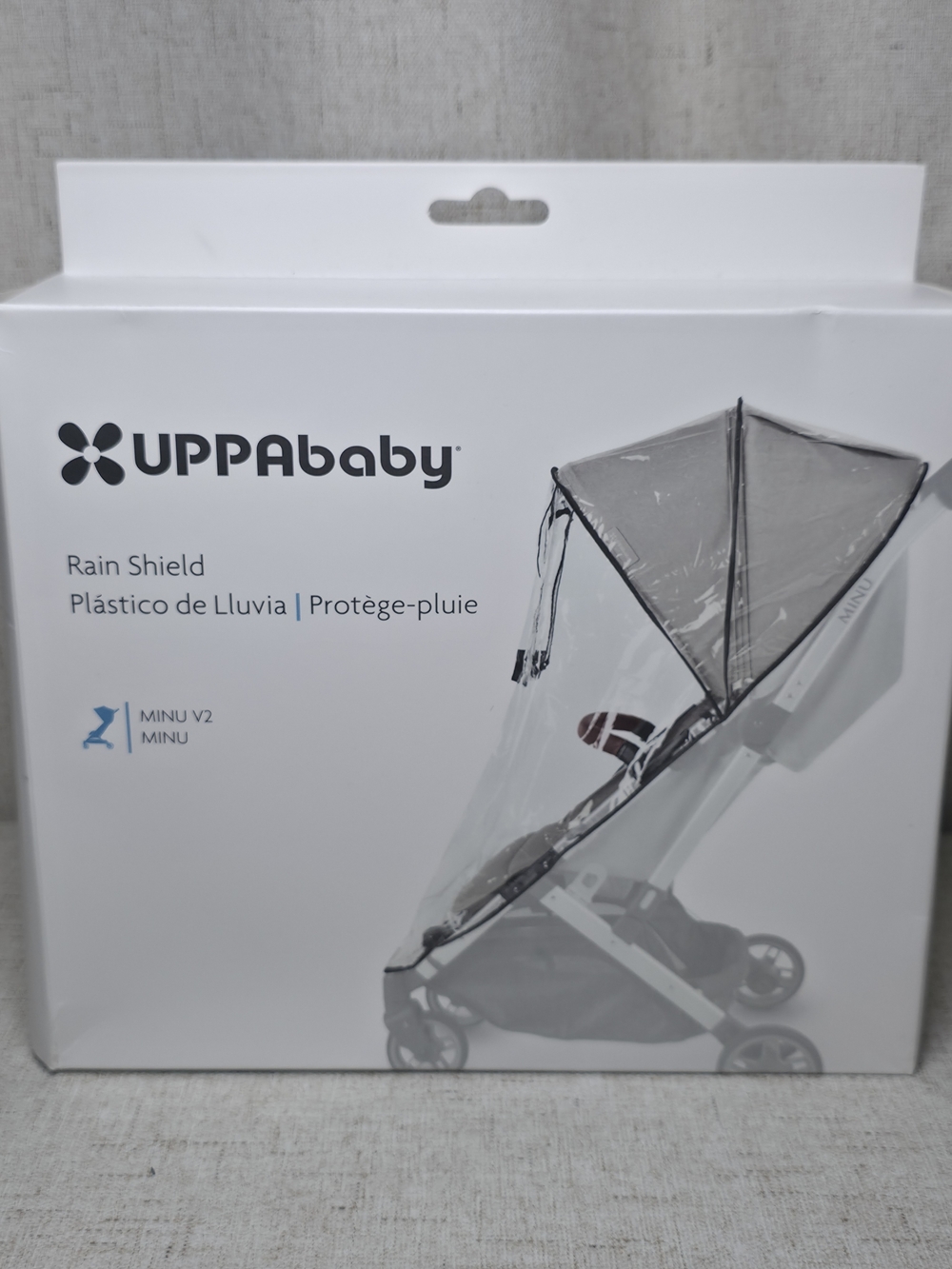 UPPAbaby Minu V2 Transparent Rain Shield - Clear